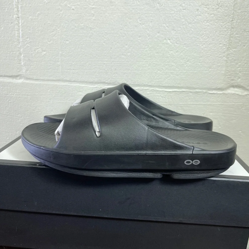 Oofos OOahh‎ Sport Recovery Comfort Slide Sandals Slip On Men's 10 Women's 12